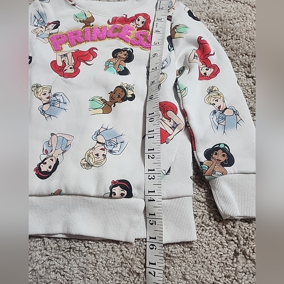 Kid Disney Princess Sweatshirt 4T - Picture 4 of 7